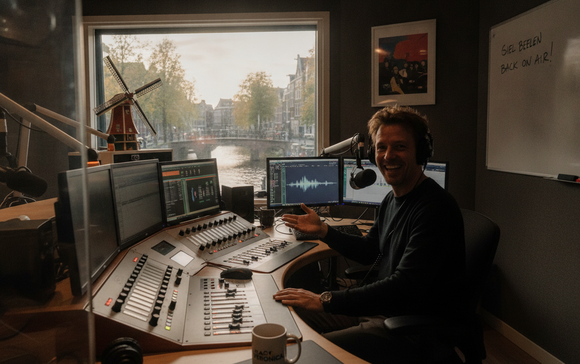 Giel Beelen keert terug bij Radio Veronica in september 2025