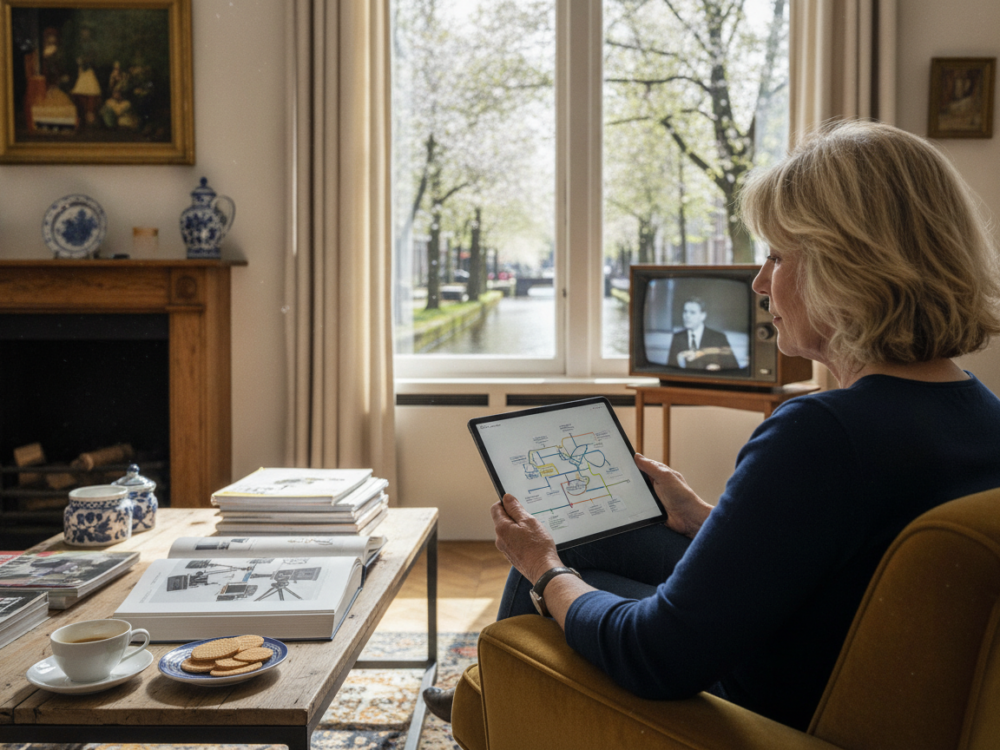 Wie is Caroline Tensen en hoe bouwde ze haar televisiecarrière op