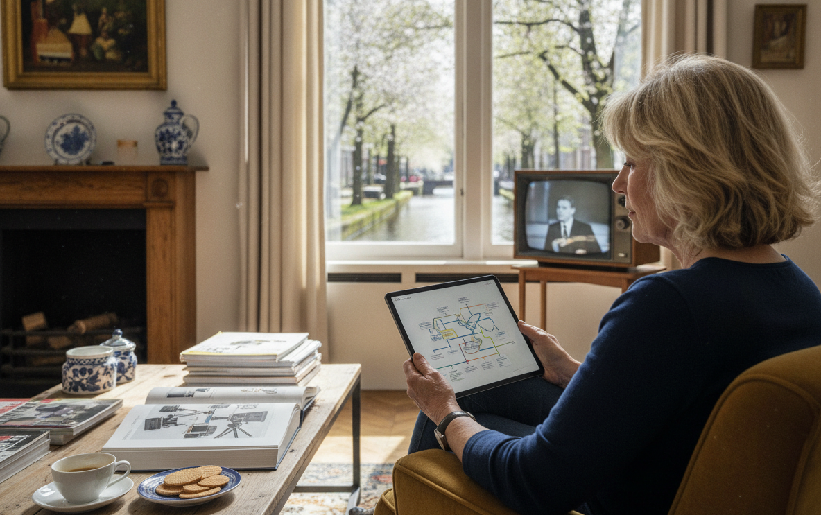 Wie is Caroline Tensen en hoe bouwde ze haar televisiecarrière op