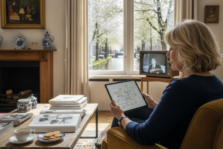 Wie is Caroline Tensen en hoe bouwde ze haar televisiecarrière op