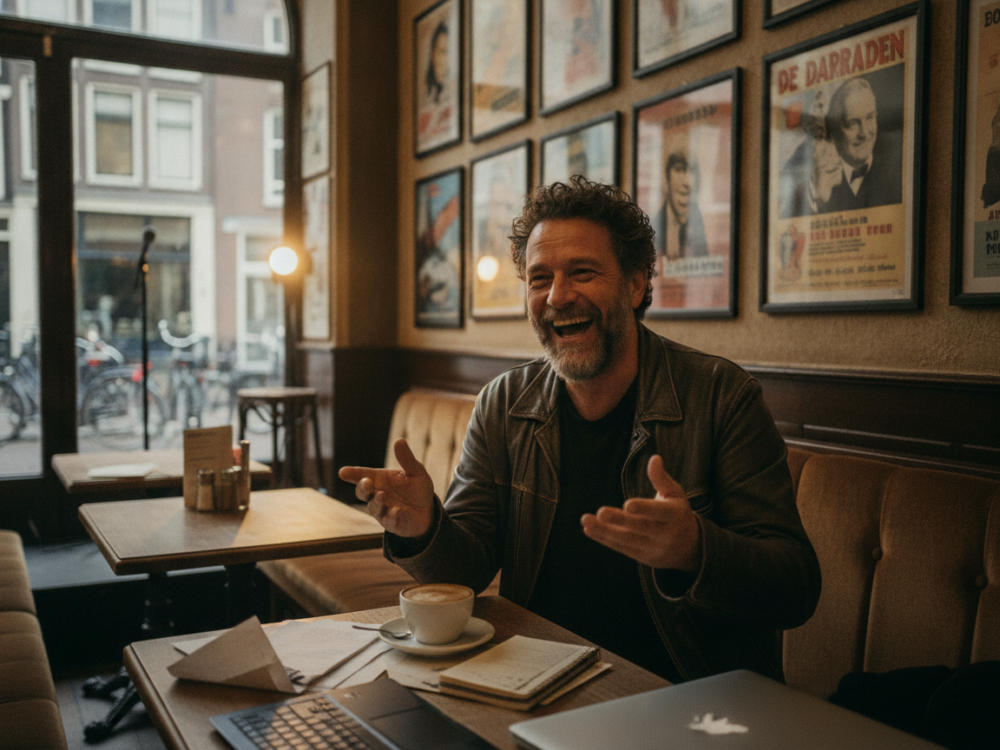 Wie is Javier Guzman en wat is zijn leven en werk als cabaretier