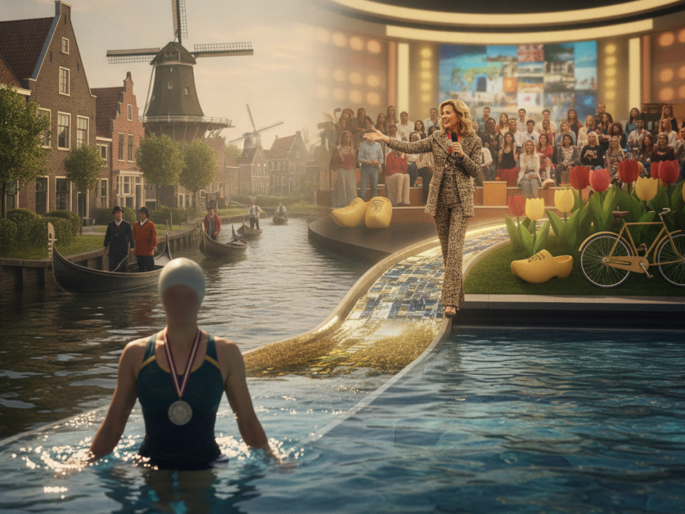 Erica Terpstra’s reis van Olympisch zwemster tot tv-icoon